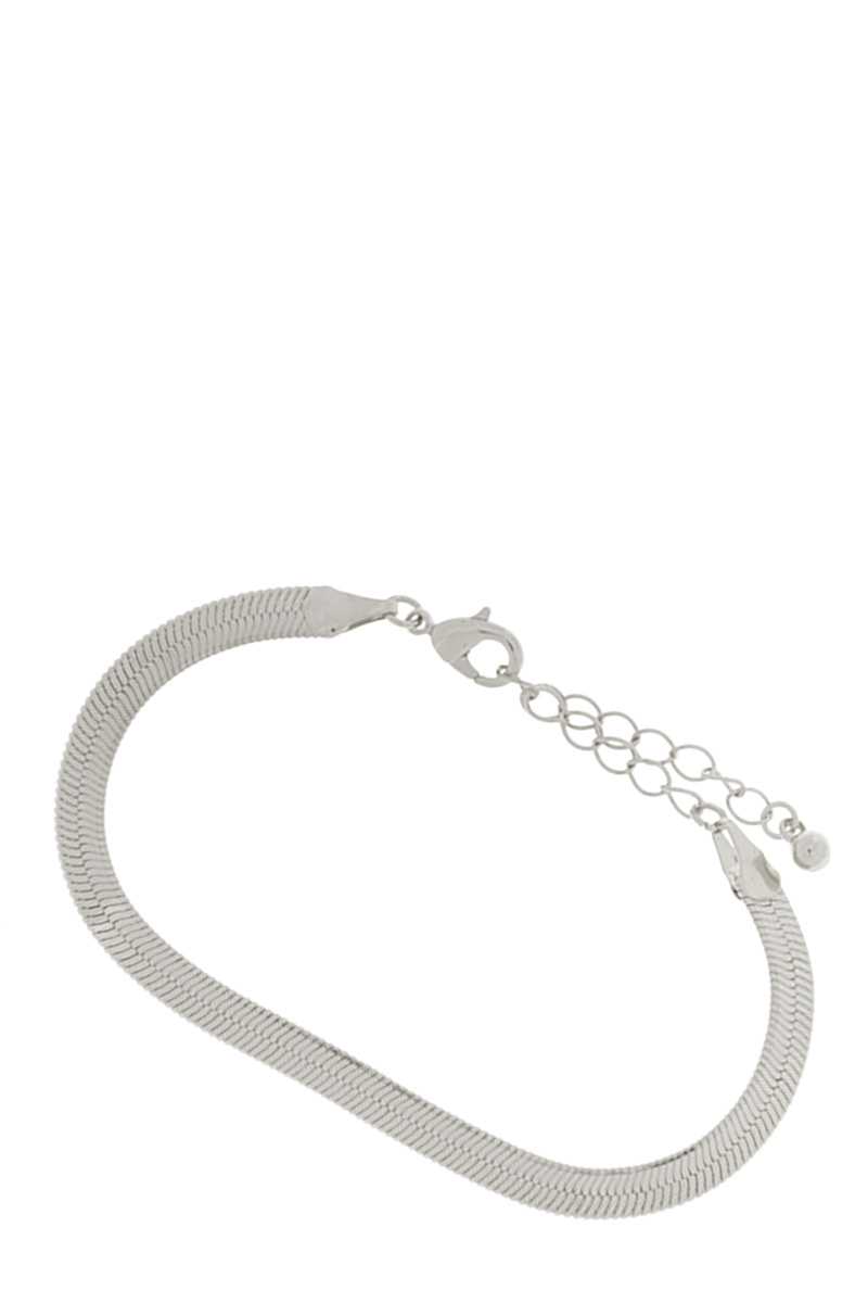 Thick Herringbone Chain Bracelet