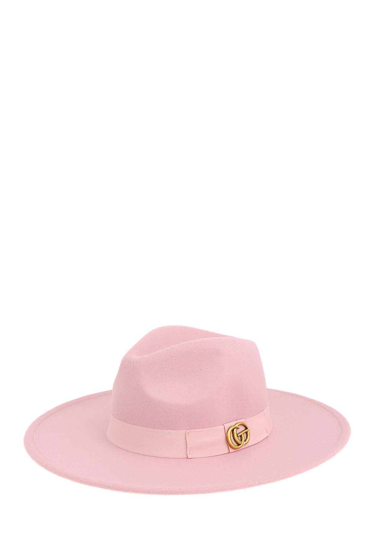 GO Stitched Fedora Top Felt Hat