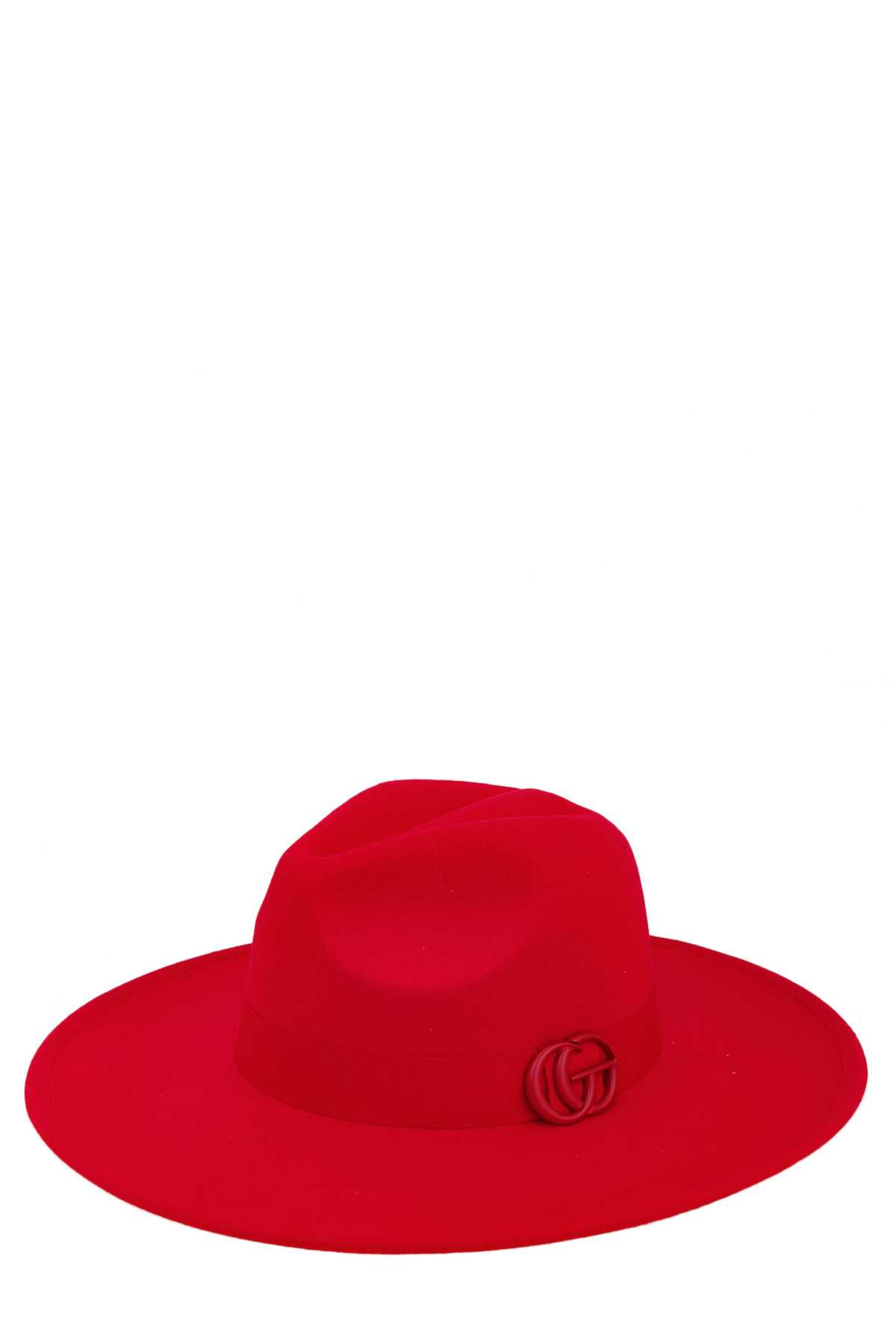 Enamel Coated GO Charm Fedora Hat