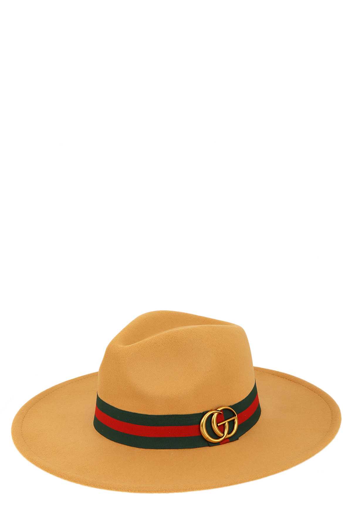 GO Charm with Stripe Band Fedora Hat