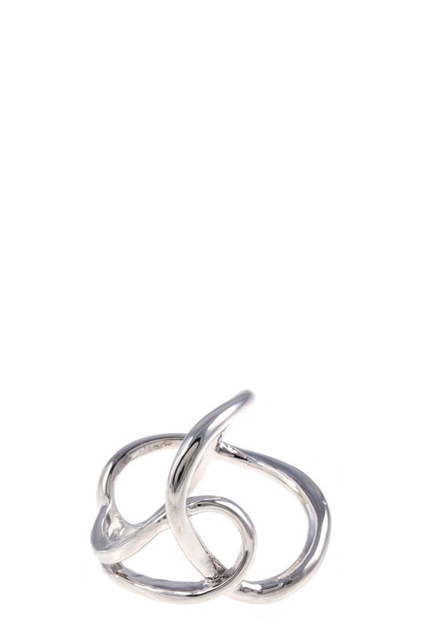 Tangled knot ring