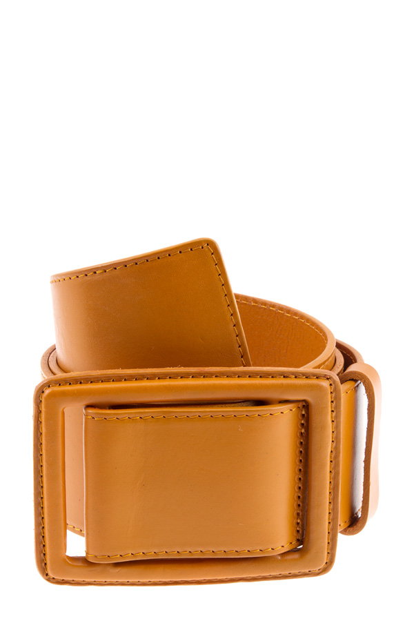 Genuine leather classic belt