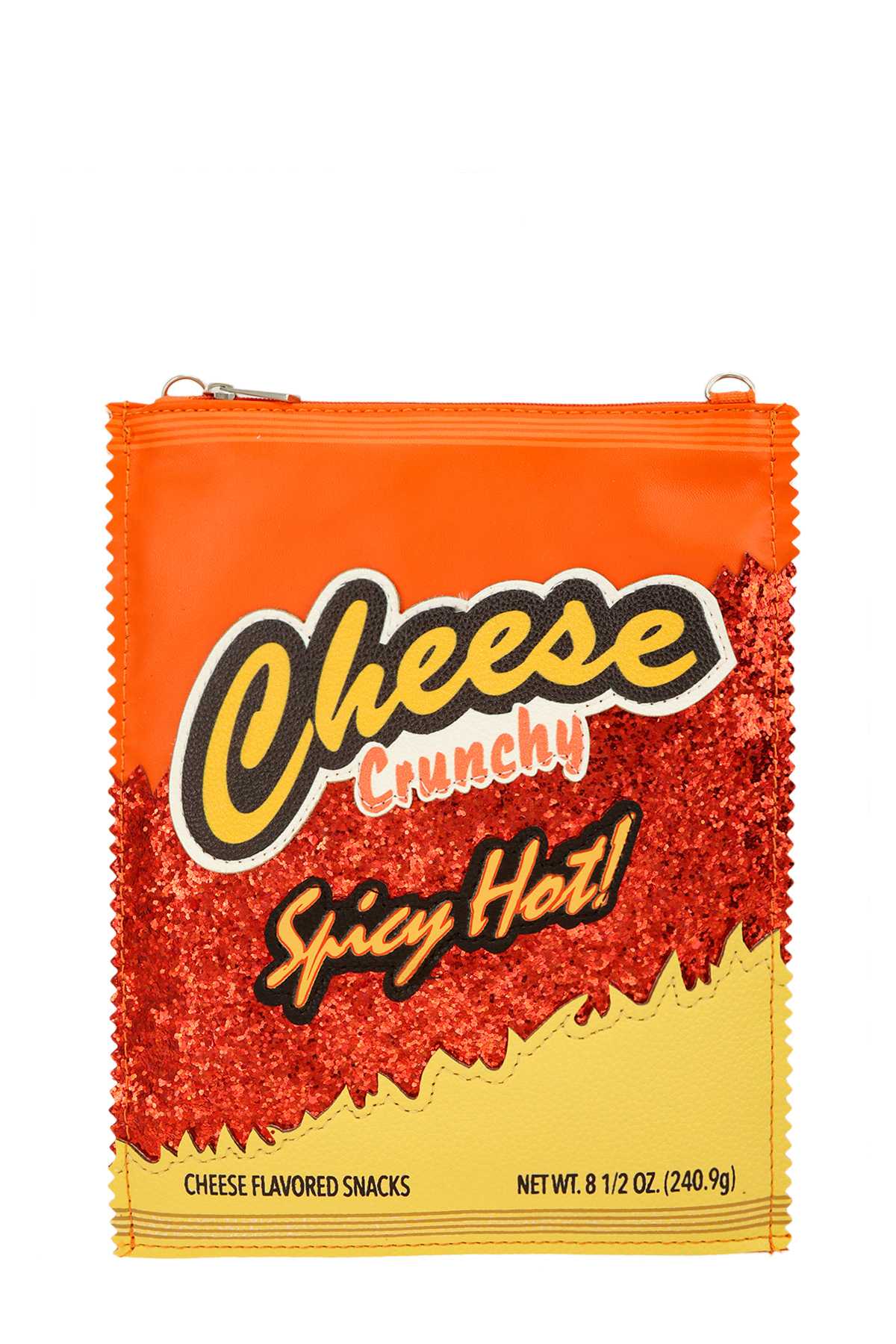 Cheese Crunchy Crossbody Bag in Vinyl