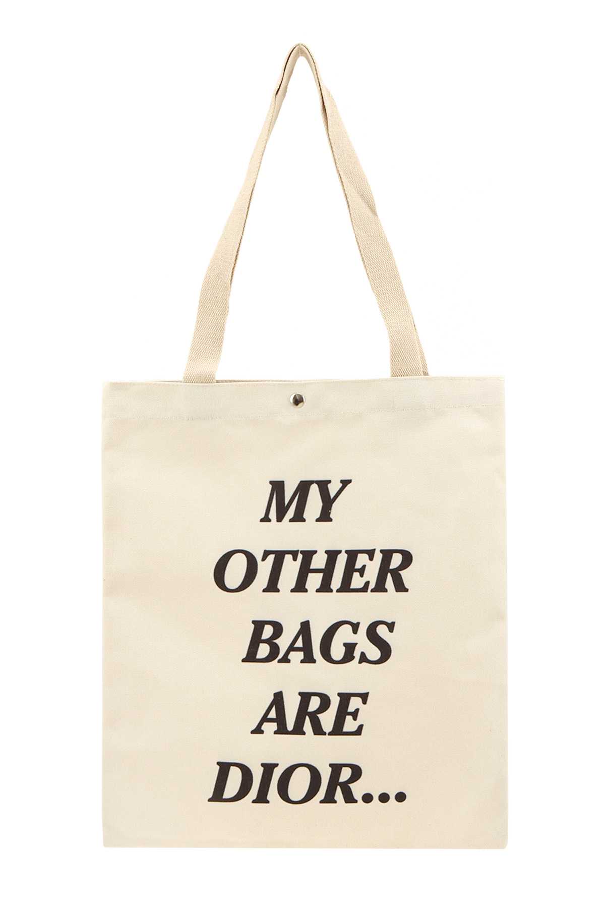 My Other Bags Lettering Tote Bag