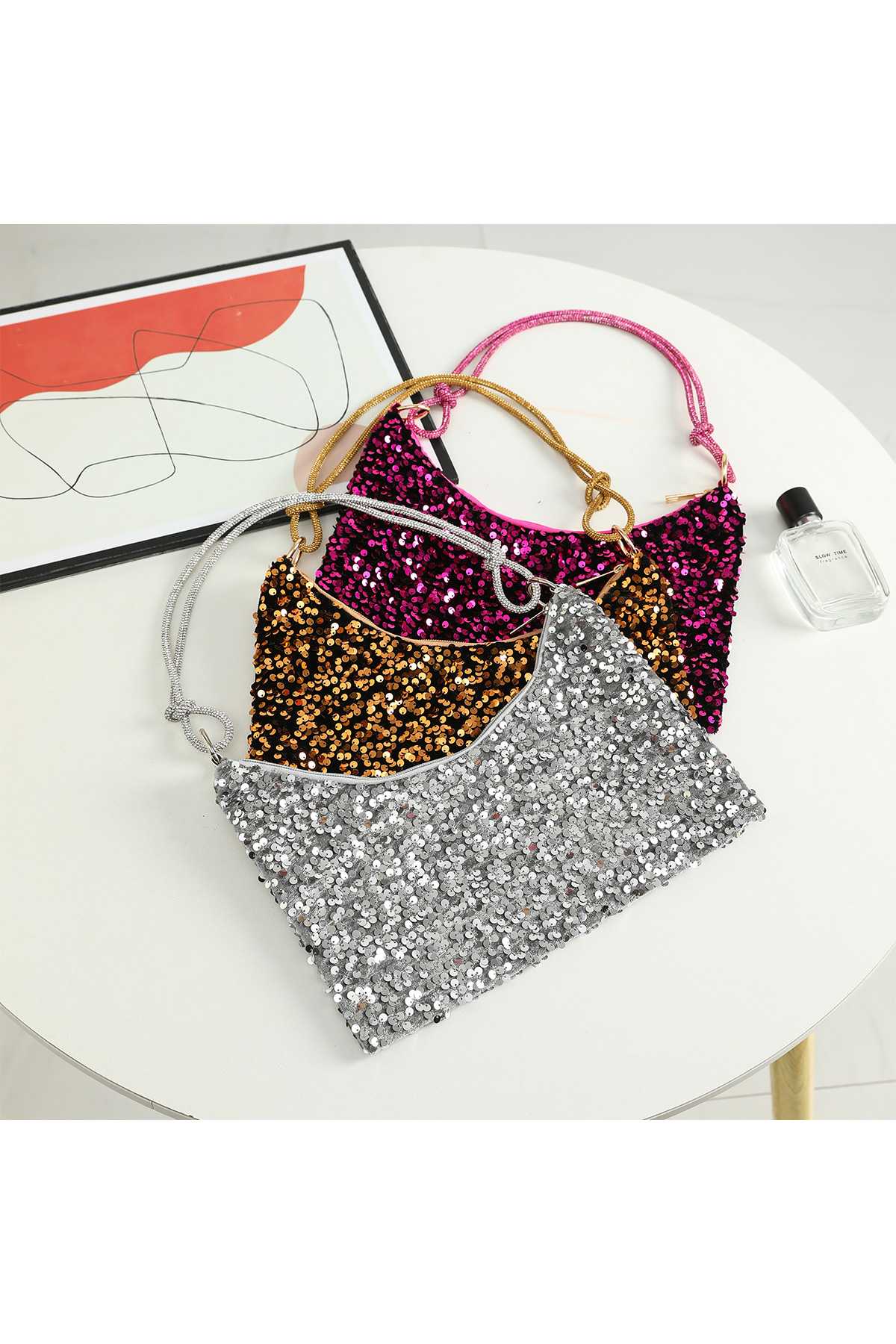 Shining Sequins Tote Bag