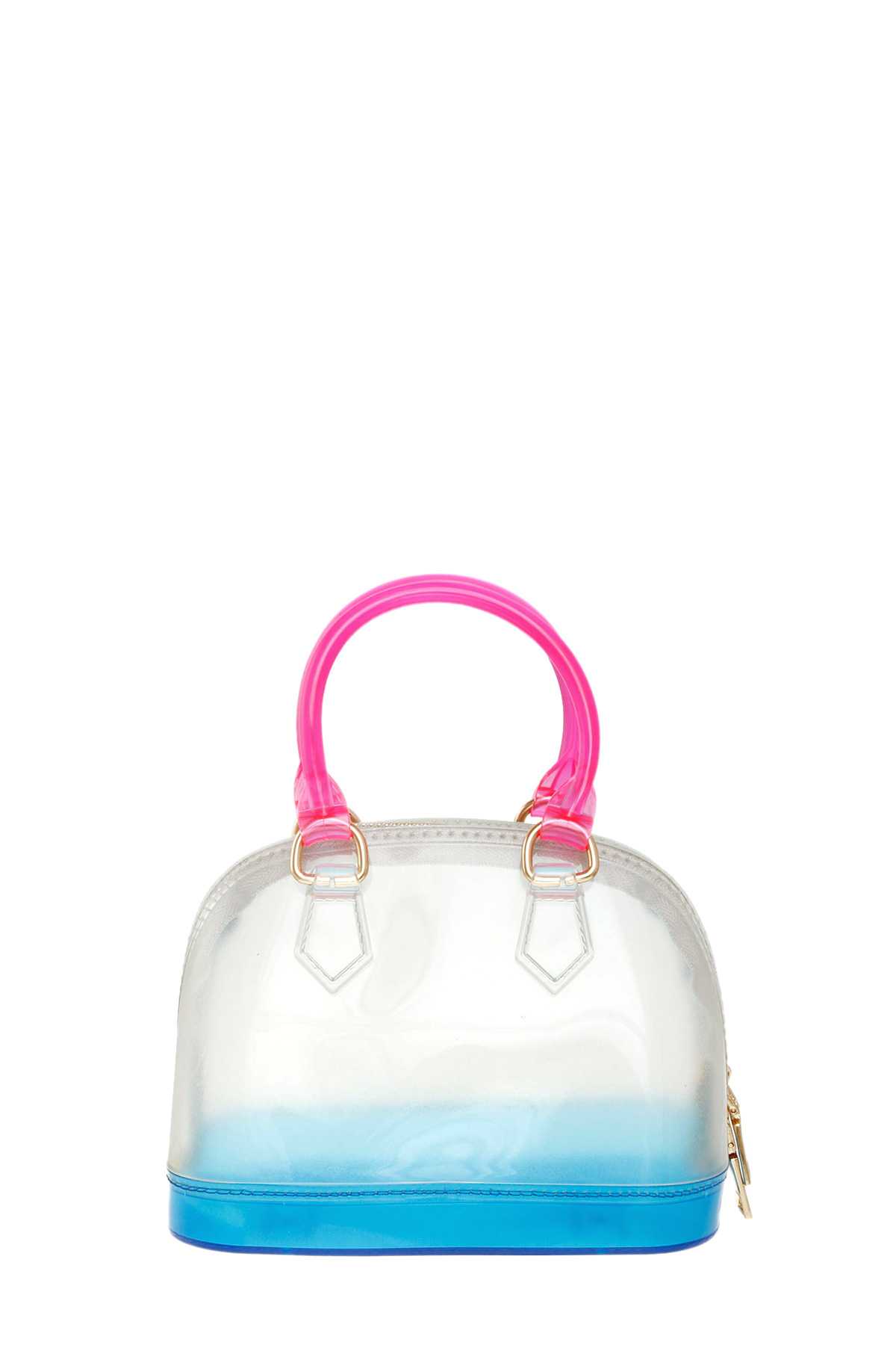 Jelly Dome Satchel Crossbody Bag