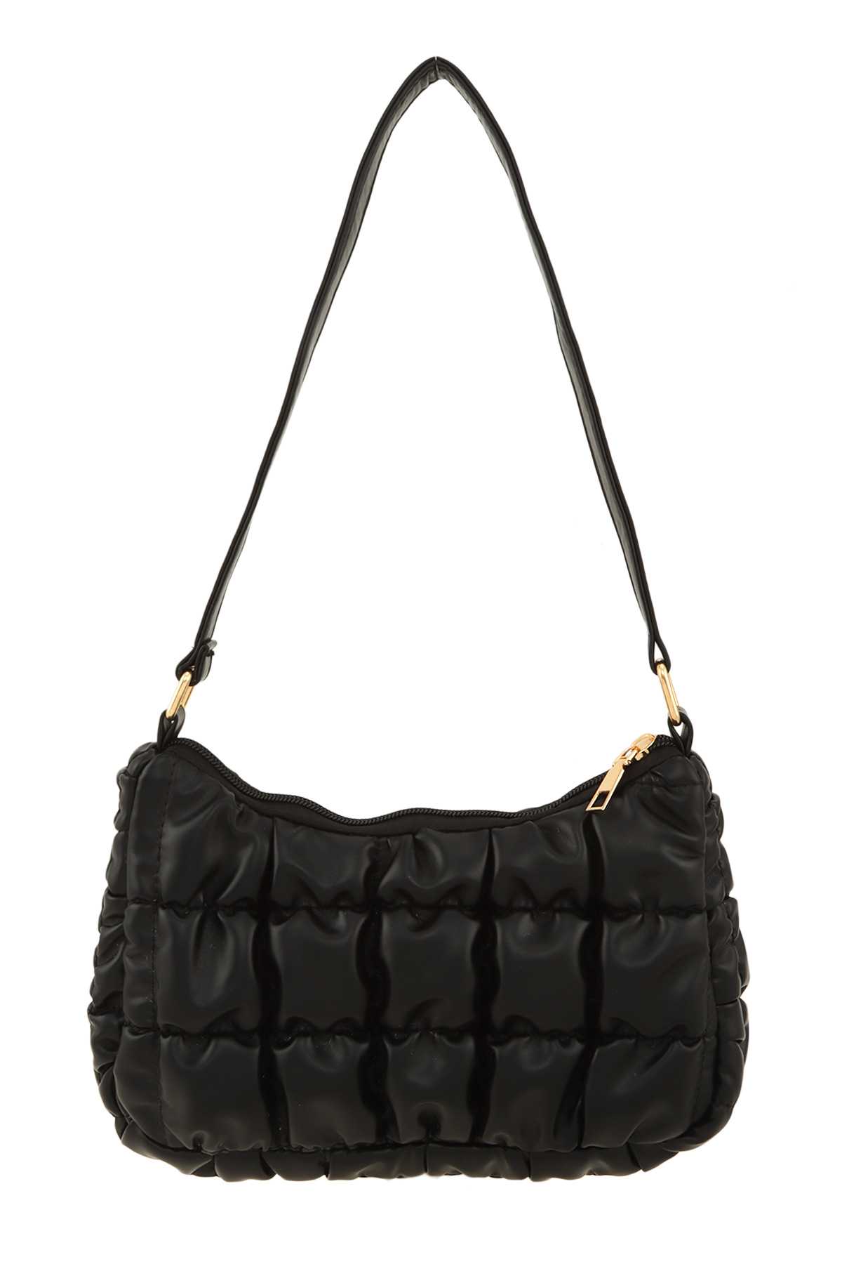 Puffer Quilted Leather Bag