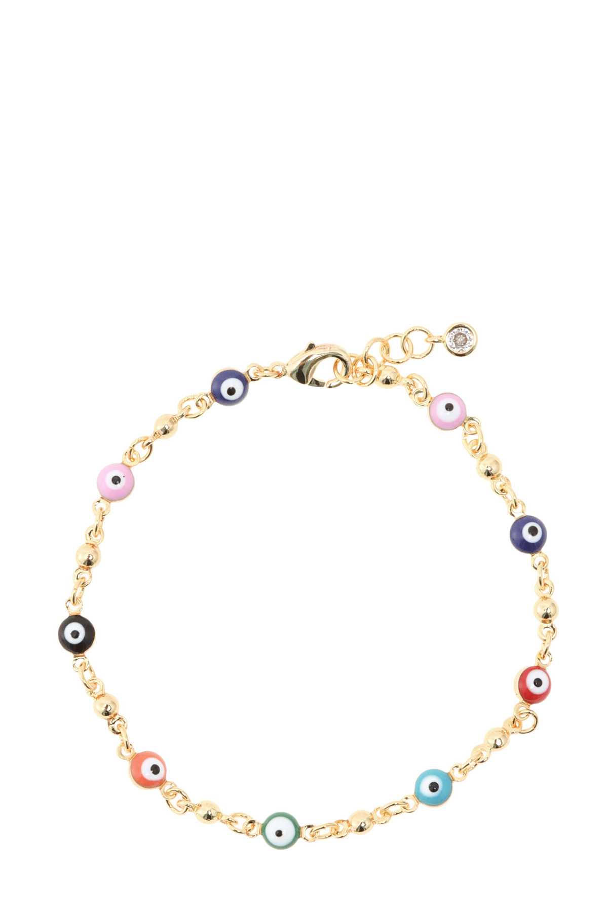 Eye Beads Linked Bracelet