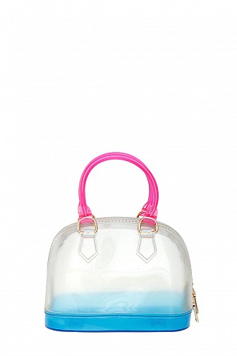 JELLY DOME SATCHEL CROSSBODY BAG