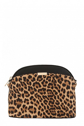 LEOPARD PRINT SMALL CROSSBODY BAG