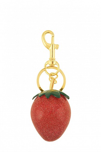 STRAWBERRY CHARM KEY CHAIN