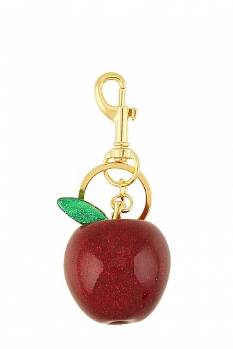 APPLE CHARM KEY CHAIN