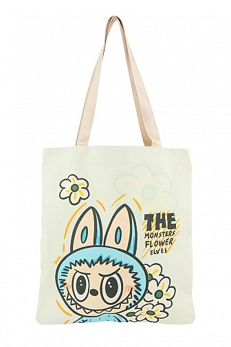 BLUE CHARACTER TOTE BAG