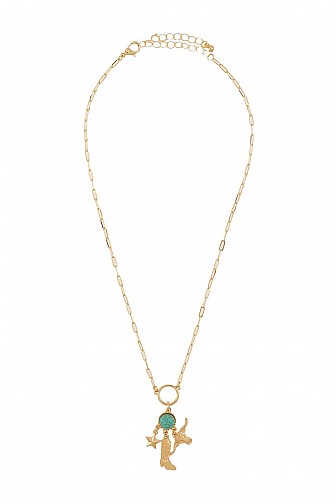 Rodeo Western Design Pendant Necklace