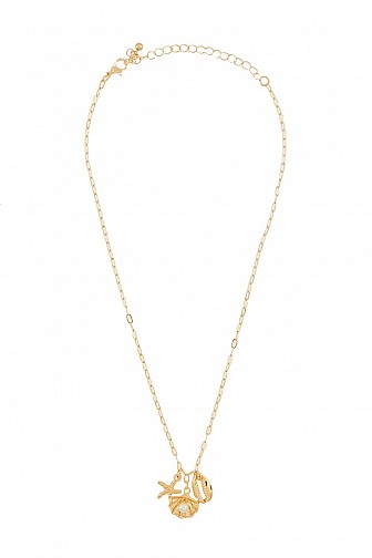 OYSTER PEARL PENDANT NECKLACE