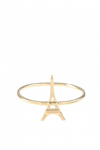 6PCS EIFFEL TOWER RING