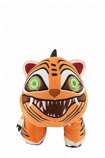 6 PCS CARTOON TIGER PLUSH DOLL