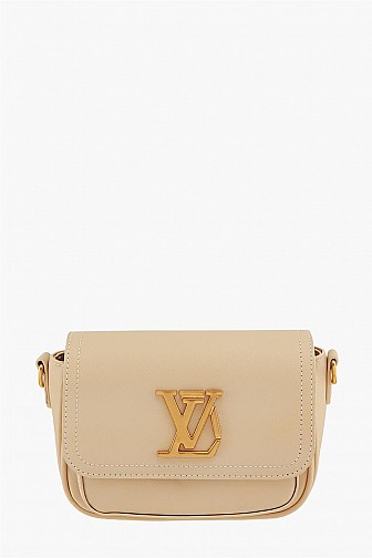 SAFFIANO SOLID LOGO CROSSBODY BAG