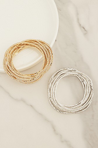 DELICATE STACKABLE RHINESTONE BRACELET