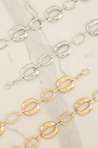 MULTI OVAL LINK CHAIN BELT