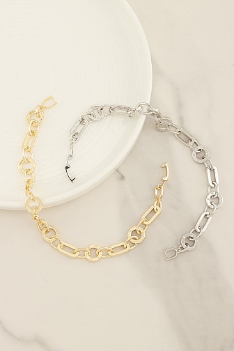 HIGH-POLISH LINK BRACELET