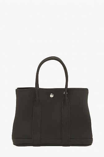 TEXTURED GRAIN FAUX LEATHER CROSSBODY BAG