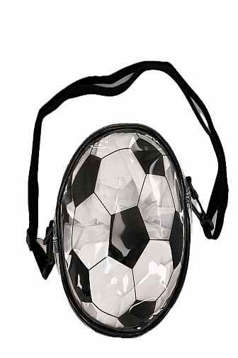 Clear Soccer Crossbody Bag