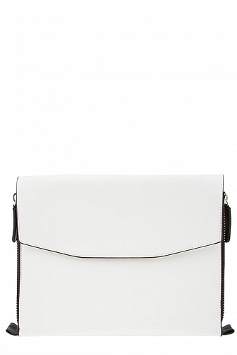 JUMBO ZIPPER FOLDOVER CLUTCH