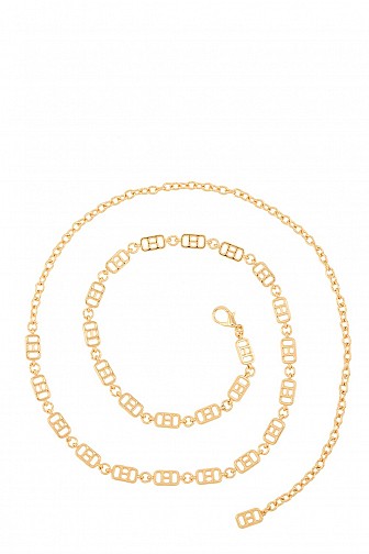 SMALL SQUARE LINKED METAL BELT, 45
