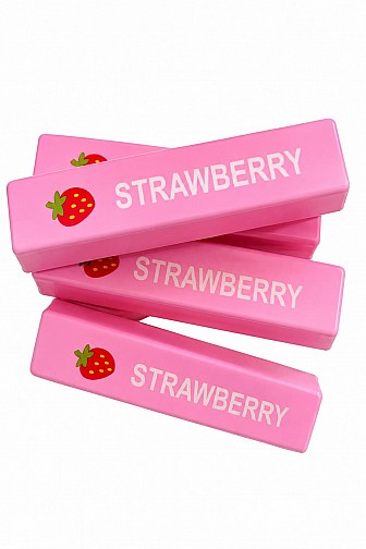 SCENTED STICK OF STRAWBERRY BUTTER SQUISHY TOY (MEDIUM) - 6PCS