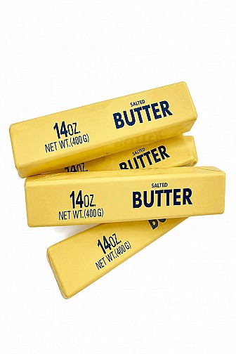 SCENTED REALISTIC STICK OF BUTTER SQUISHY TOY 14OZ - 12PCS
