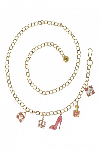 LUXURY CHARM ADJUSTABLE LINK CHAIN BELT