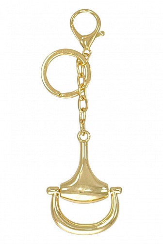 WESTERN HORSE BIT KEYCHAIN PURSE CHARM