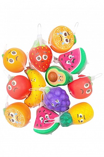 CUTE SLOW RISING SQUISHY SENSORY TOY PACK - 12PC