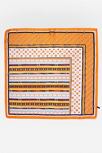 THREE SQUARE GEOMETRIC BANDANA