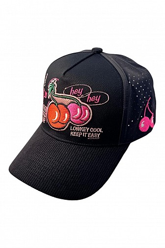 Fresh Cherry Vibes Corduroy Brim Cap
