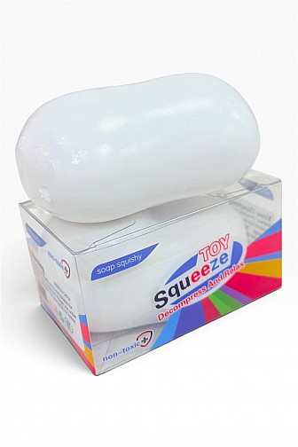 BAR SOAP NOVELTY SQUEEZE SQUISHY FIDGET TOY 12PCS