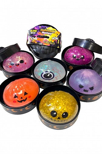 HALLOWEEN MYSTERY BLIND BOX DUMPLING SQUISHY TOY 12PCS
