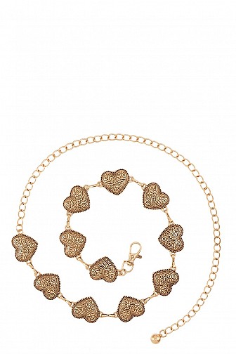 VINTAGE LOVE WAIST CHAIN BELT