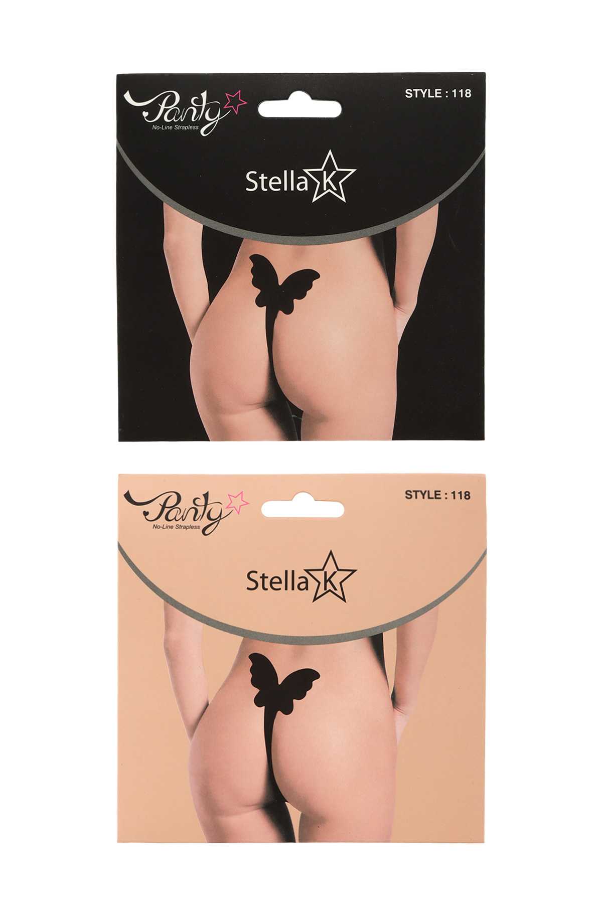 Strapless No Line Reusable Butterfly Shape Panty