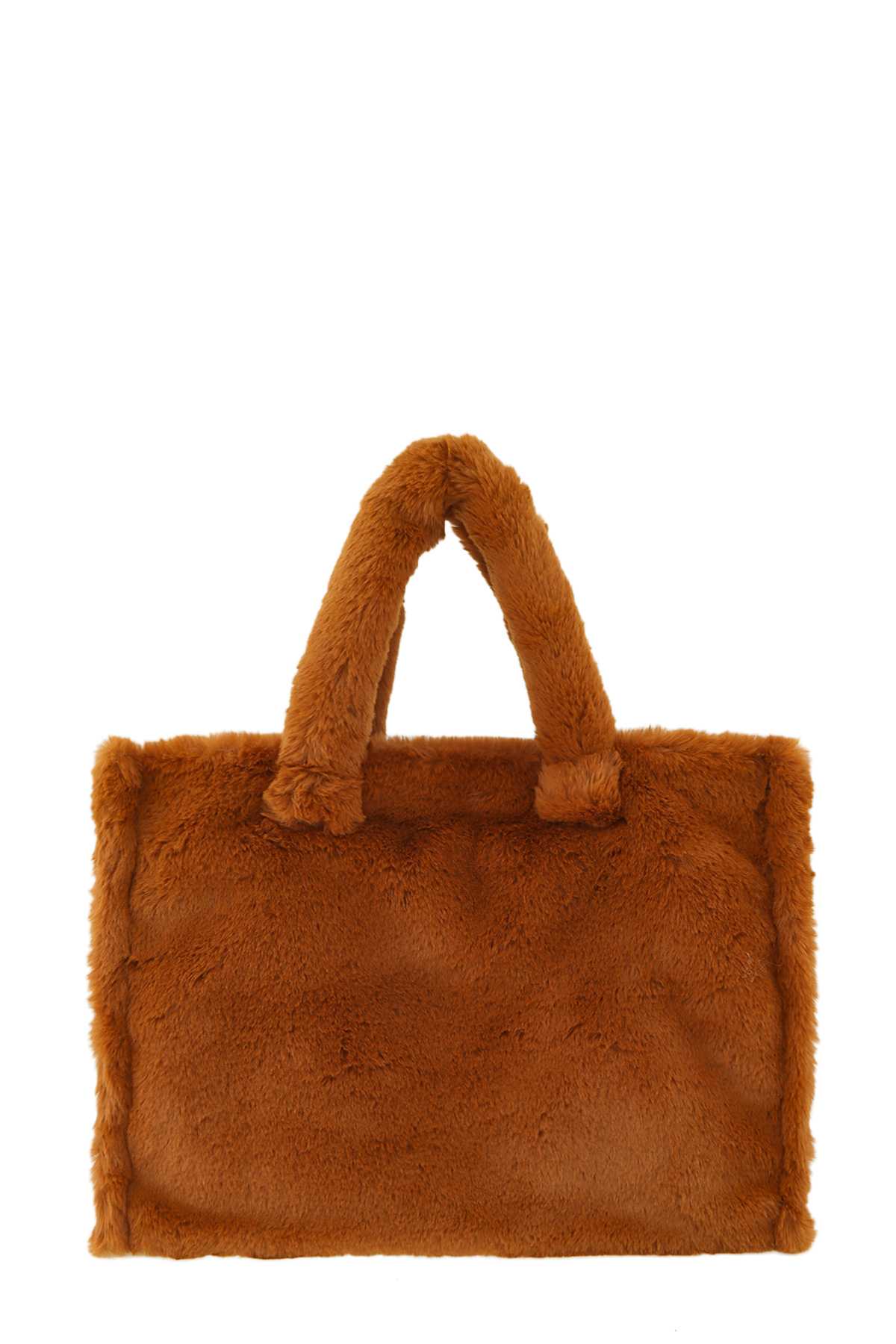 Faux Fur Hand and Crossbody Bag