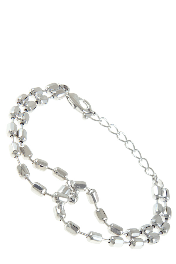 Intertwined chain bracelet