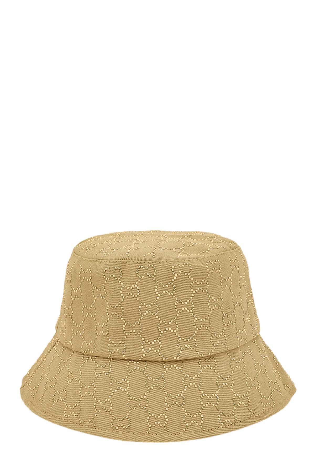 C Bead Embellished Bucket Hat