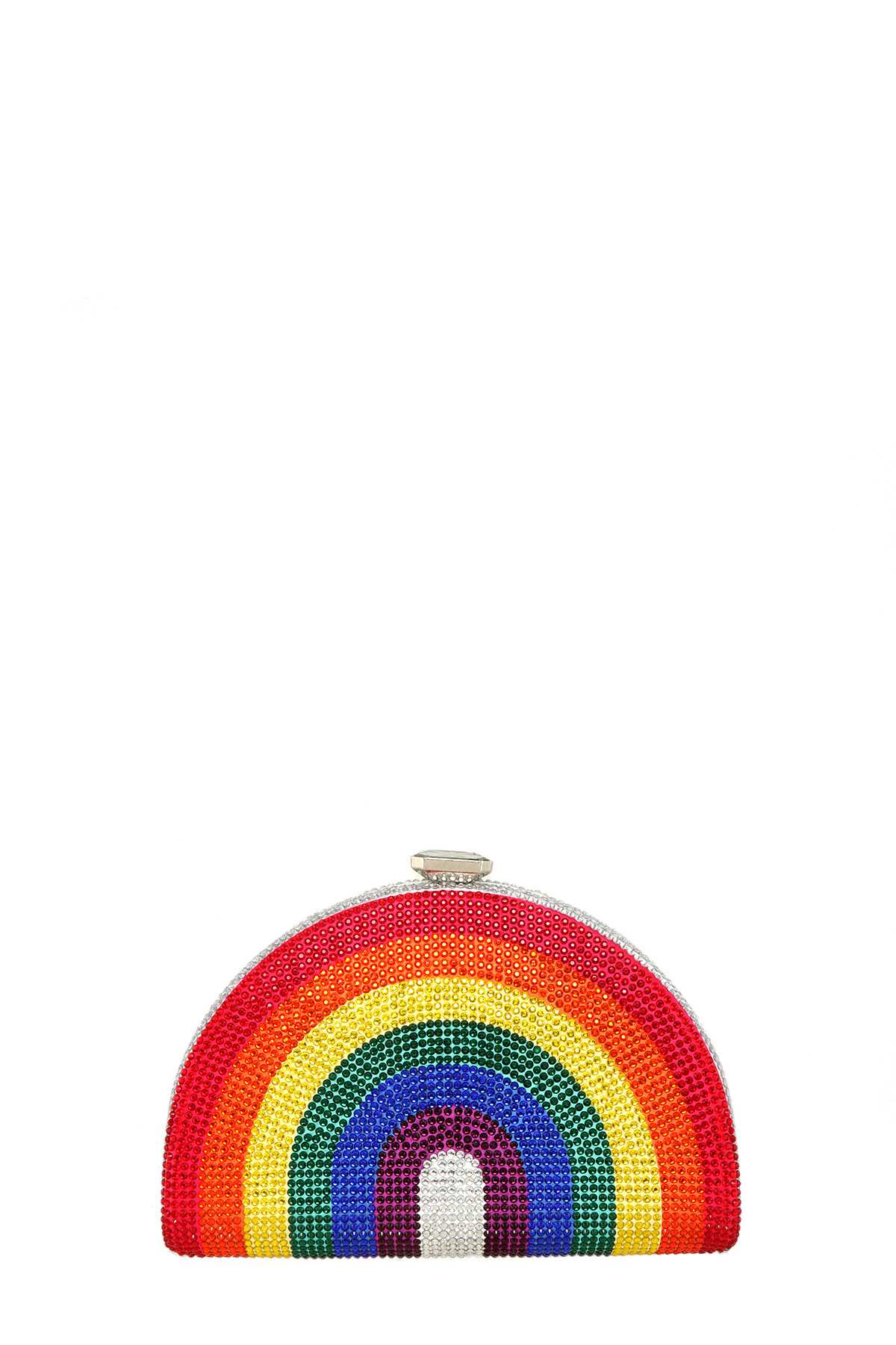 Semicircle Shape Rainbow Handbag