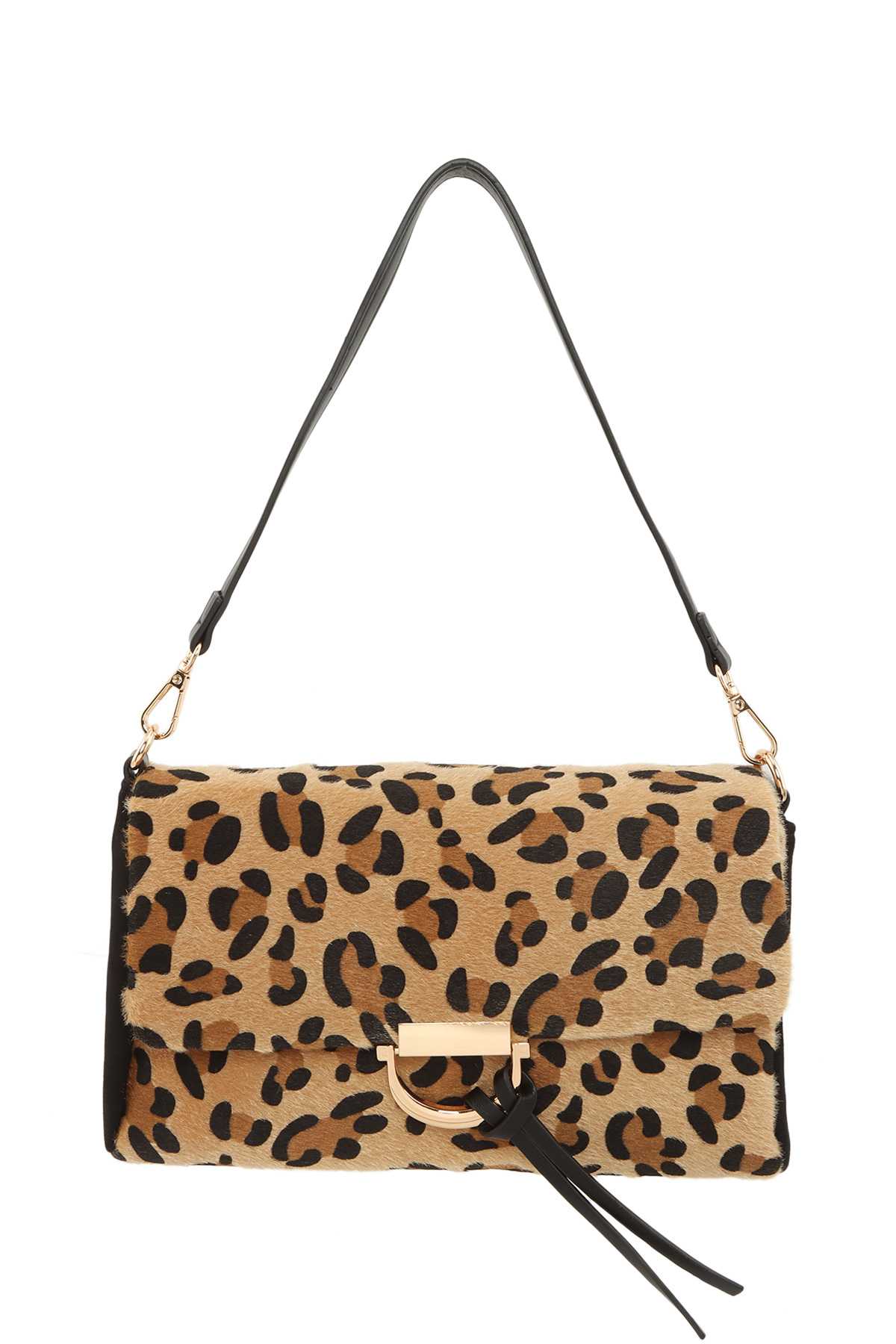 Leopard Print Crossbody and Shoulder Bag