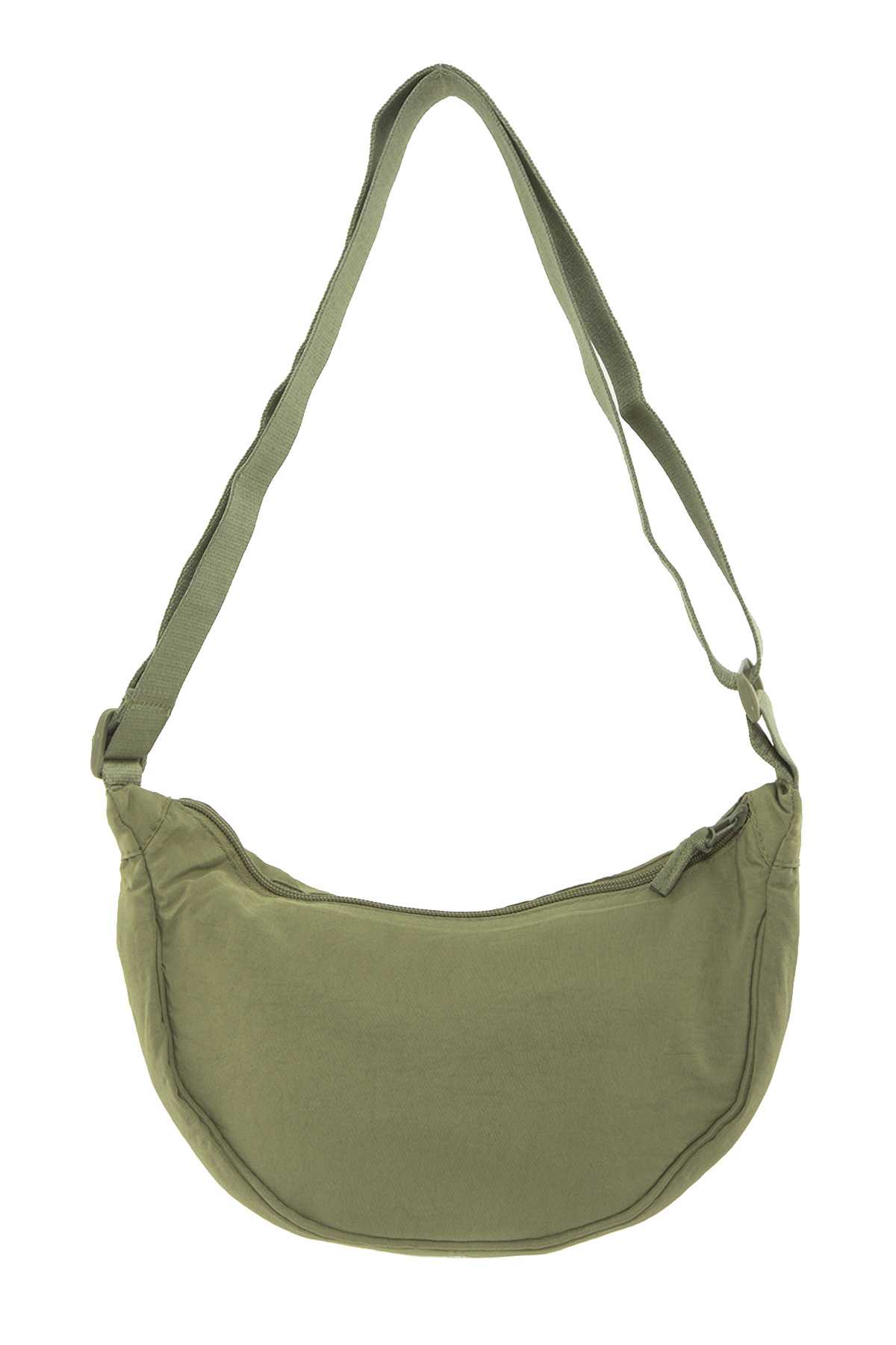 Small Nylon Crescent Crossbody Bag