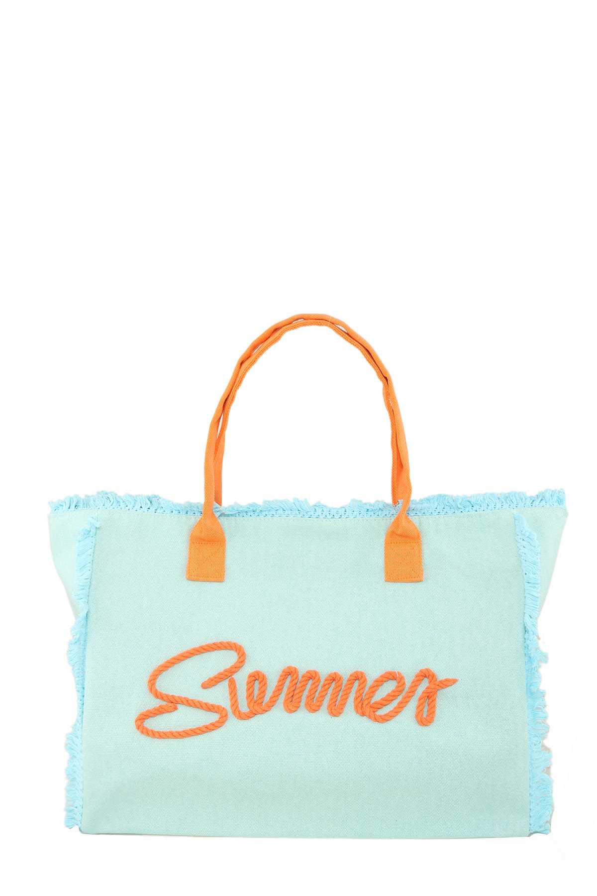 SUMMER STYLE FABRIC TOTE BAG