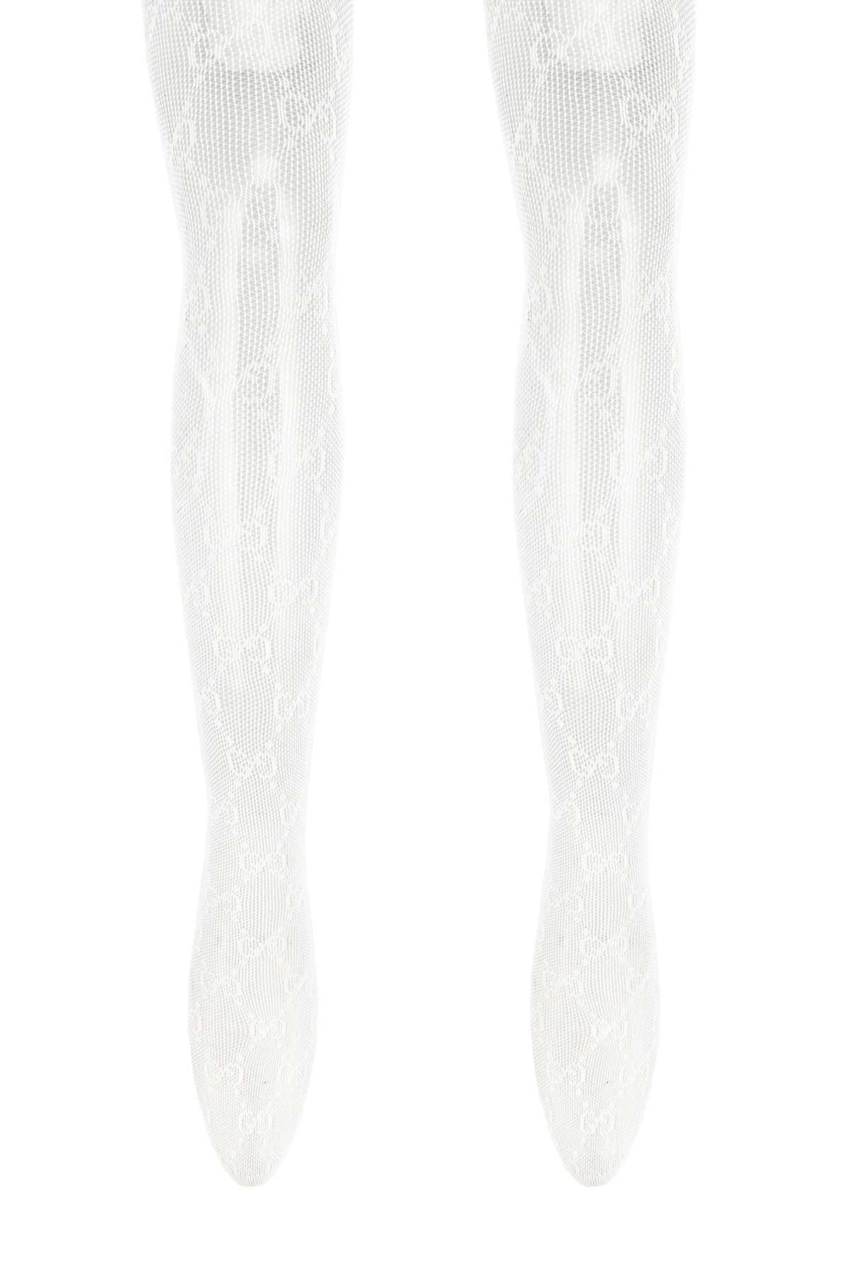 Double G High Waist Sheer Light Mesh Stocking