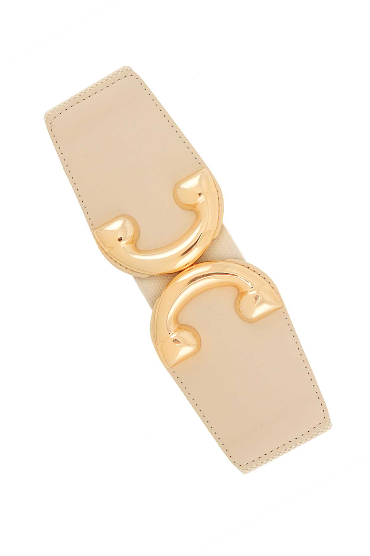 Double C Shaped Buckle Elastic Belt