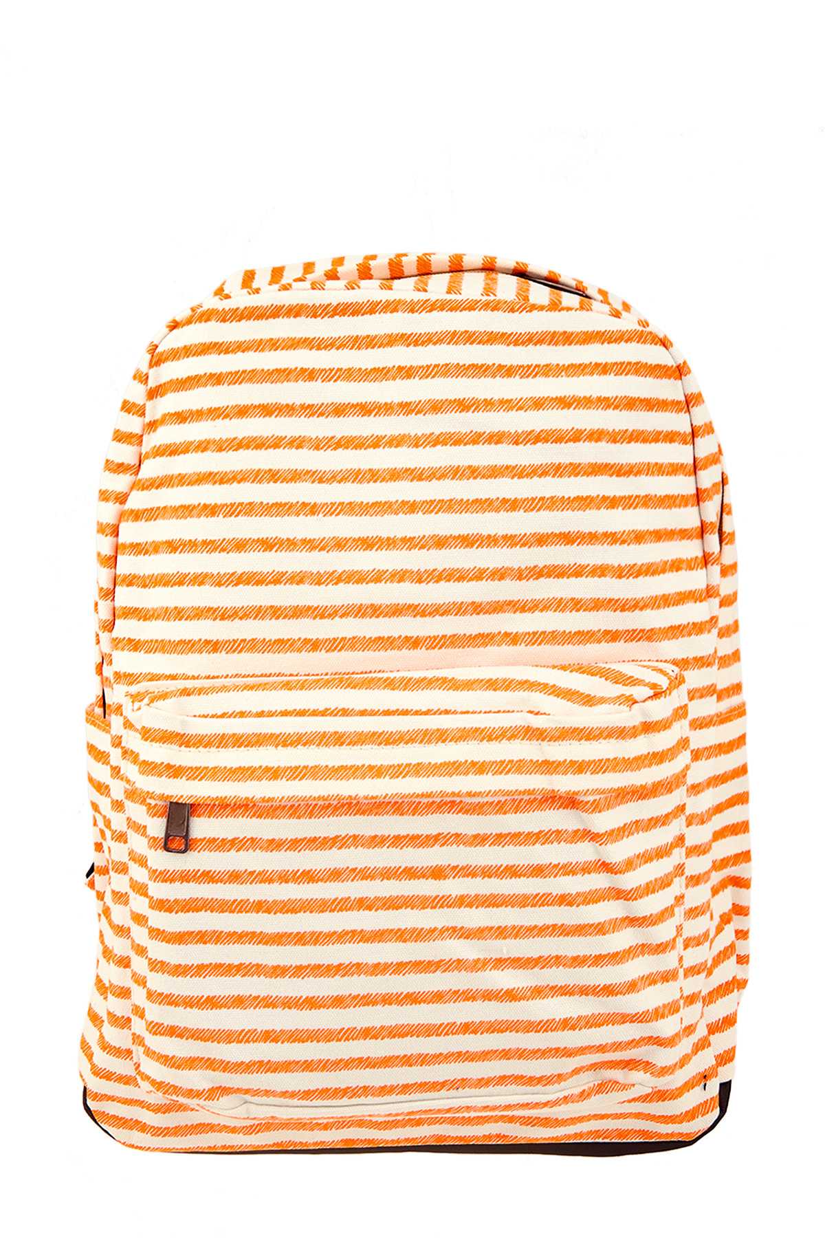 Stripe Print Outdoor Backpack
